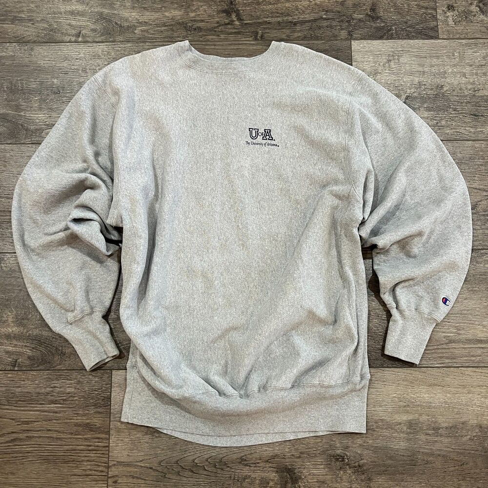 Vintage 90s Champion Reverse Weave U Of A Arizona Sweatshirt Mens XL